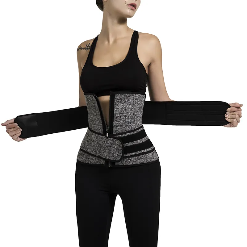 Hete Verkoop Latex Aangepaste Logo Sweat Home Oefening Taille Trainingsriem Voor Vrouwen