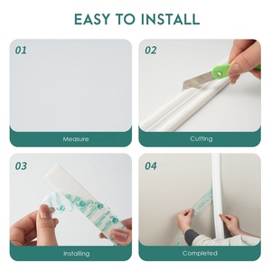 Bande de finition murale auto-adhésive en EVA flexible et peignable, moderne, <span class=keywords><strong>pour</strong></span> bricolage créatif, idéale <span class=keywords><strong>pour</strong></span> les murs et plafonds de villas, hôtels et hôpitaux - Product Image 6