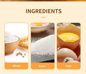 Camill Etiqueta Privada Tu Wei flor Rosa huevo salado dulce crujiente huevo rollo galletas chino tradicional regalo caja de papel - Product Image 4