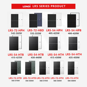 Longi LR5-72HPH 560-585M Tipo N Meia Célula Hi Mo 6 Mono 560W 565W 570W 575W 144 Células Painel <span class=keywords><strong>Solar</strong></span> - Product Image 5