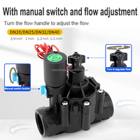 Sistema de Riego Automático Pkydrip con Válvula Solenoide, Control Remoto por Aplicación Móvil, Temporizador y Zonas para Uso Agrícola