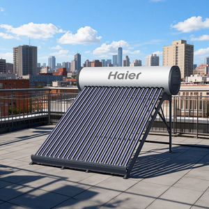Scaldabagno <span class=keywords><strong>Solare</strong></span> Haier a Risparmio Energetico, Non Pressurizzato, con Tubi Sottovuoto, 100L 150L 200L 300L - Product Image 1
