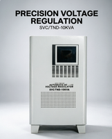 Estabilizador de Voltaje CA de 20 kVA y 220 V, Monitor de Motor para Refrigerador/Congelador y Aire Acondicionado, Regulador Automático de Voltaje