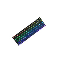 Toppast定制布局设计qmk通过RGB 40 50 60 65 75 tkl机械键盘印刷电路板