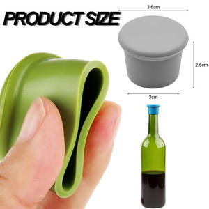 <span class=keywords><strong>Bouchon</strong></span> de bouteille de bière élastique avec logo personnalisé <span class=keywords><strong>bouchon</strong></span> de bouteille indéformable <span class=keywords><strong>bouchon</strong></span> de bouteille de vin rouge rond en silicone scellé non respirant - Product Image 5