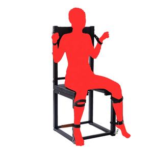 드롭쉬핑 플러팅 섹스 체위 가구 사랑 의자 고정 결박 슬레이브 성인용 벌칙 도구 BDSM 메탈 본디지 기어 - Product Image 2