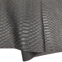 Vente en gros Dongguan – Cuir PVC gaufré effet serpent et crocodile, brossé, modèle 34109-11, pour sacs et chaussures