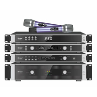 Juego de sistema de karaoke de audio profesional con altavoz de escenario para equipos de sonido de fiesta para fiestas y escenarios