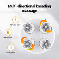 Nouveau produit 2025 charge magnétique Silicone tête Spa Massage griffe profonde relaxant pétrissage électrique cheveux tête masseur cuir chevelu