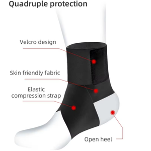 Tobillera fina profesional Soporte flexible Vendaje Atlético Diseño transpirable - Product Image 6