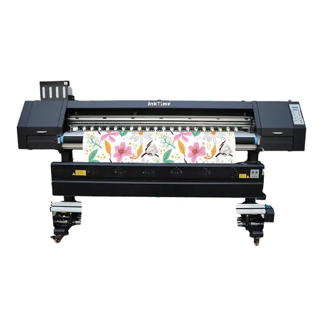 Printer Digital Format besar Plotter murah Eco Solvent Printer tersedia Xp600 I3200 Dx5 cetak kepala