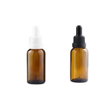 Matte Black Frosted <b>Glass</b> Dropper <b>Bottle</b> 30ml Essential Oil <b>Bottle</b> with Gold Dropper - Product Image 4