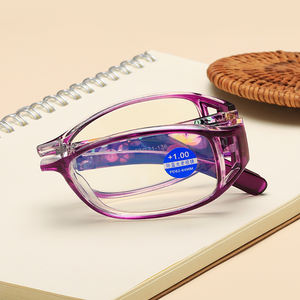 Confortável popular leitura óculos senhora mulheres natural visão clara trabalhando óculos sólidos pequeno rosto com graus óculos - Product Image 2