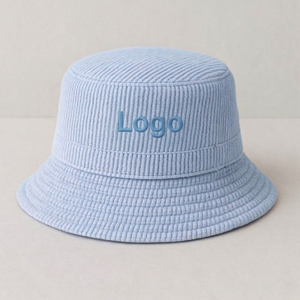Chapeau Bob en Corduroy avec Logo Brodé Personnalisé Texture Douce Vente en Gros - Product Image 6