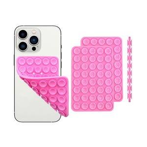 Silicone đứng dính hai mặt cốc hút trường hợp điện thoại núi hai mặt, phụ kiện điện thoại Hands miễn phí mạnh mẽ Grip chủ - Product Image 1