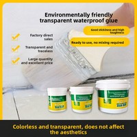 FEILING Liquide acrylique transparent, imperméable et anti-humidité pour l'étanchéité des murs extérieurs et des carreaux de toilettes contre les fuites
