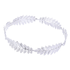 Moda occidental HOJA DE Metal <span class=keywords><strong>Bandeau</strong></span> Simple moda mujer nupcial bandas para el cabello corona creativa estilo diadema accesorios para el cabello - Product Image 2