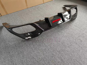 ชุดกันชนหลังสไตล์ TK สำหรับ8-Series 840i G14,กันชนหลังพร้อมไฟ LED ชุดบอดี้กันชนหน้าขอบด้านข้างสปอยเลอร์ด้านหลัง - Product Image 5