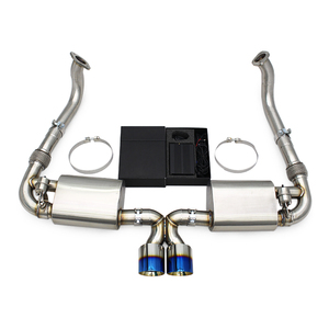 ท่อไอเสียแคทแบ็กสแตนเลส 304 แบบสั่งทำพิเศษ ขนาด 1.5 มม. สำหรับ PORSCHE 718 Boxster/Cayman 2.0T ปี 2016-2023 พร้อมปลายท่อแบบเรซซิ่ง Boska - Product Image 1