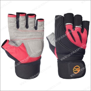 ถุงมือยิมครึ่งนิ้วสำหรับผู้ชายผู้หญิง, ถุงมือยกน้ำหนักขี่จักรยานยกน้ำหนักต้านทานการลื่นอุปกรณ์ออกกำลังกายฟิตเนสเทรนนิ่ง - Product Image 2