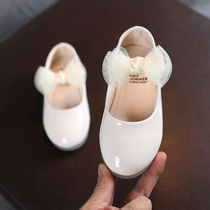 Zapatos de princesa para niños, calzado de vestir con lazo de cristal, primavera y otoño, novedad - Product Image 6