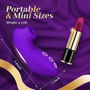 Vibromasseur suceur jouets sexuels féminins, vibrateurs clitoridiens pour femmes avec 10 modes d'aspiration, stimulateur jouets adultes pour couple de femmes - Product Image 3