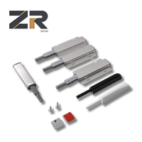 Loquet magnétique tactile en plastique moderne ZERUN, robuste, pour portes, armoires et tiroirs, idéal pour hôtels, cuisines, chambres et appartements