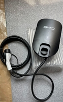 Pour BYD Qin Han Tang Song Dolphin Atto3 |   Chargeur mural pour véhicule électrique BYD 5e génération 7KW 32A GB/T, câble de 5 m, lecteur de carte RFID, borne de recharge murale pour la maison