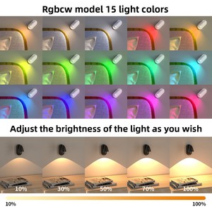 Spotlights <strong>Indoor</strong> <strong>with</strong> Remote 2000mAh Rechargeable Battery Plant Spotlight Wireless up <strong>Lighting</strong> 3CCT LED Picture Accent <strong>Lighting</strong> - Product Image 3