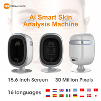 Odi fábrica OEM ODM piel facial analizador pigmento arrugas probador profesional piel análisis máquina venta