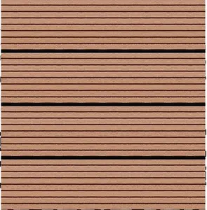 Grooved Wpc Interlocking Decking Tiles With High Quality And Beautiful Surface Treatment