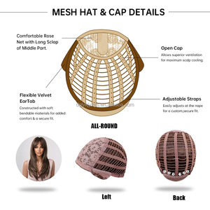 Peluca de Cabello Lacio Largo con Flequillo en Forma de Ocho, Color Dorado, 24 Pulgadas, Gran Venta en Europa y América - Product Image 4