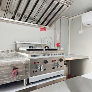 Cuisine rétro entièrement équipée, <span class=keywords><strong>mini</strong></span> remorque alimentaire, personnalisation, caravane de restaurant mobile, kiosque de restauration rapide à vendre - Product Image 4