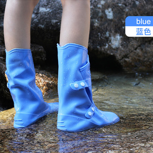 Màu Hồng Phụ Nữ Và Nam Giới Không Thấm Nước Giày PVC Che Mưa Tuyết Khởi Động Bao Gồm Tái Sử Dụng Mưa Trượt Kháng Bao Gồm - Product Image 6