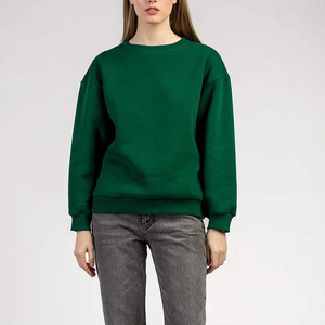 Fleece Pullover <b>Sweatshirt</b> <b>for</b> <b>Women</b> Anti-Shrink Knitted Fabric Autumn Popular Fashion Style Warm <b>Long</b> Sleeves <b>Women</b> <b>Sweatshirts</b> - Product Image 4