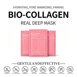Maschera Viso al Collagene <span class=keywords><strong>Bio</strong></span> OEM ODM, <span class=keywords><strong>Cosmetici</strong></span> Coreani Idratanti e Nutrienti per la Cura della Pelle - Product Image 1