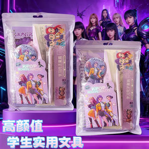 Set di cancelleria KPOP di alta qualità con tema Gruppo di caccia alle streghe, ideale come piccolo regalo premio per l'apprendimento pratico degli alunni - Product Image 2