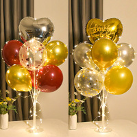 Produits tendance 2024 nouveautés 70cm support de support de ballon de toile de fond Transparent pour l'affichage de décoration de fête d'anniversaire de mariage