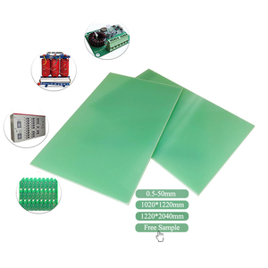 Ignifuge Grade 4 1020*1220mm <span class=keywords><strong>PCB</strong></span> utilisé panneau 0.5mm panneau isolant composants isolants FR4 G10 - Product Image 1