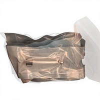 Bouteille en verre dégradable avec couvercle en aluminium et bouchon à vis, résistante à l'eau et durable pour les soins de la peau