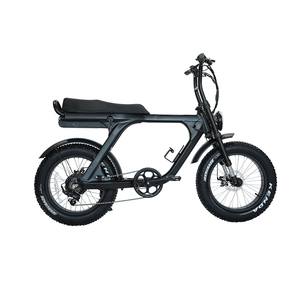 BAOGL Vélo Électrique / Vélo Électrique 20 Pouces Fatbike Pneus Larges Vélo Électrique à Suspension Vélos Électriques 48 Volts 500 Watts - Product Image 2