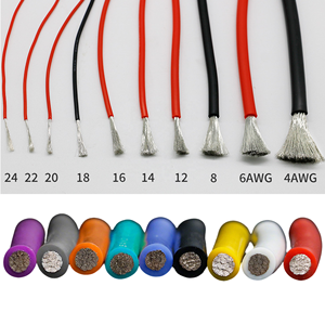 Cable de Silicona Ultraflexible UL 3135 200 ℃   Cable Resistente al Calor de 600V para Modelos RC, Batería de Litio, Electrónica de Almacenamiento de Energía Nueva - Product Image 6