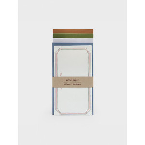 Set di cancelleria colorata di 8 collezione di carta Premium - Product Image 1