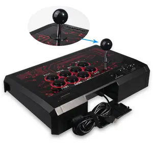 Joystick PC kabel Panel kontrol Arcade lightstick Rocker Controller untuk PS3 PS4 Xbox 360 Xbox Satu