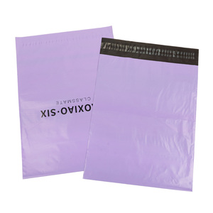 Sacs d'affranchissement biodégradables et compostables avec logo personnalisé de couleur brillante Enveloppes en plastique Enveloppes d'expédition de courrier en poly Sacs postaux - Product Image 3