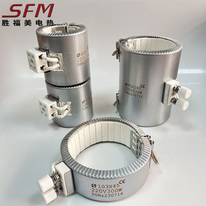 גוף חימום תעשייתי בהתאמה אישית, בעל הספק ותדר מתח גבוהים, עמיד בטמפרטורות גבוהות, מסוג קרמי בצורת פס, לחימום חביות. - Product Image 6