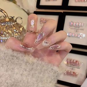 <span class=keywords><strong>Uñas</strong></span> <span class=keywords><strong>Postizas</strong></span> Hechas a Mano <span class=keywords><strong>de</strong></span> Alta Calidad a <span class=keywords><strong>Precio</strong></span> <span class=keywords><strong>de</strong></span> Mayoreo con Pegamento, OEM, ODM, Marca Privada, <span class=keywords><strong>Uñas</strong></span> Artificiales - Product Image 3