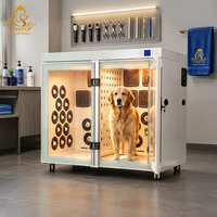 EUR PET Promotion UKDA Sèche-cheveux automatique intelligent pour animaux de compagnie, cabine de séchage et de toilettage pour chiens et chats