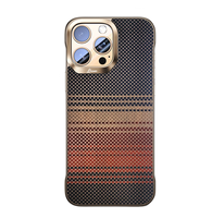 Coque de téléphone texturée en fibre de carbone pour Iphone 13 14 15 16 Pro Max 16 Plus couverture antichoc magnétique givrée en PC ultra mince