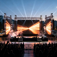 Écran LED de location P2.6 P2.9 3.91 500x1000 intérieur/extérieur, panneau d'affichage vidéo LED P3.91 pour scène événementielle